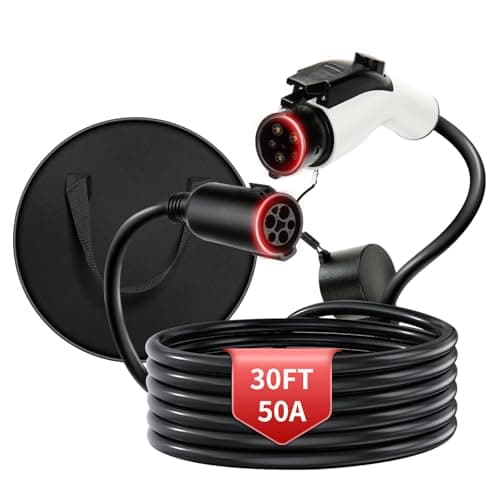 WenStorm J1772 EV Extension Cable (30 ft, 50 A)