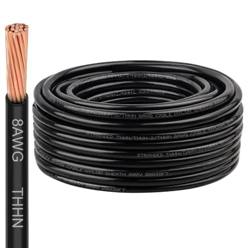 8 AWG THHN Stranded Copper Wire (100 ft)