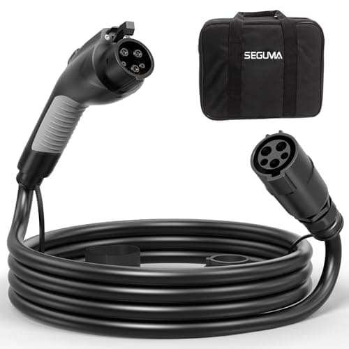 SEGUMA J1772 Extension Cable (21 ft, 50 A, UL listed)