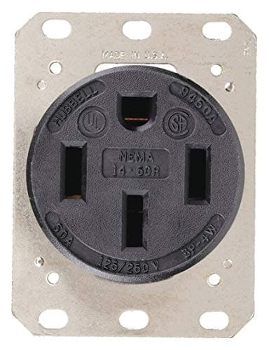 Hubbell HBL9450A NEMA 14-50 Receptacle (industrial)