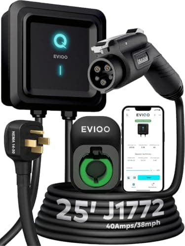 EVIQO Level 2 EV Charger (40 A, NEMA 14-50)