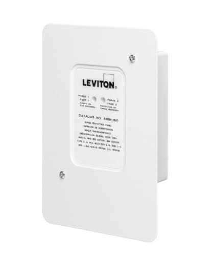 Leviton 51110-SRG Type 2 Whole-House Surge Panel